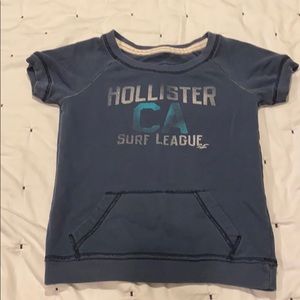 Hollister Short sleeve sweat shirt